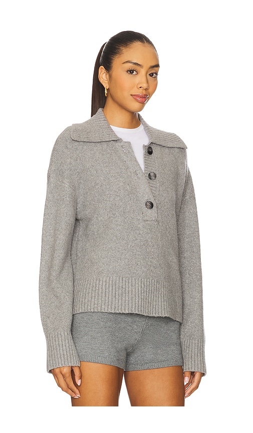 Free People Trading Up Polo In Gray