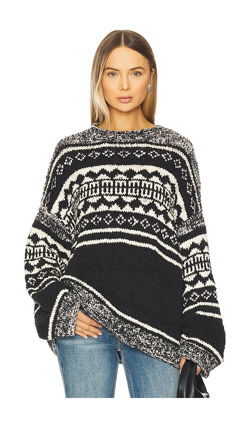 Free People Dani Pattern Sweater