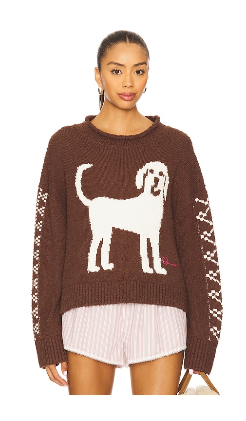 Free People Story Book Sweater In Brown