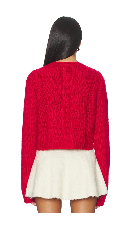  Free People Cardigan Pixie In Red. Größe S. Also In Xs, M. 