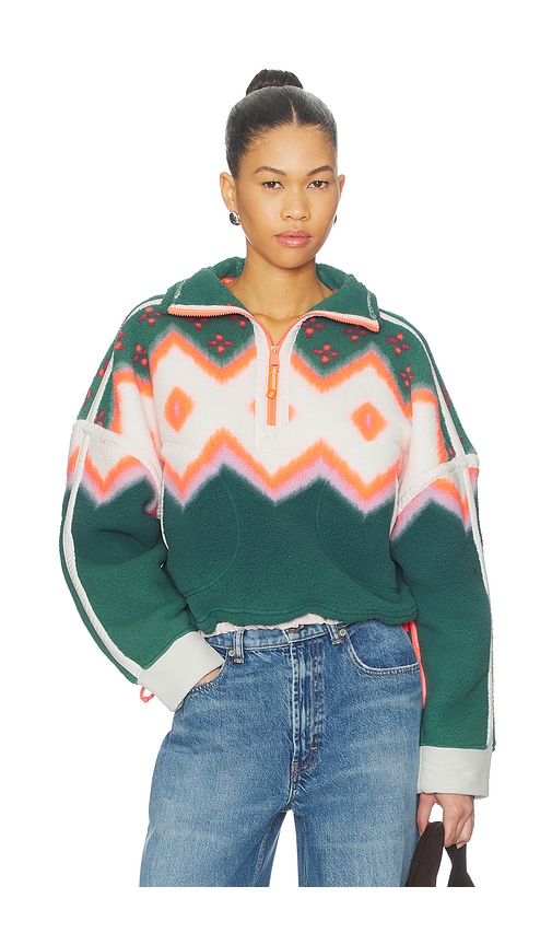 Free People Printed Mountain High Sweater