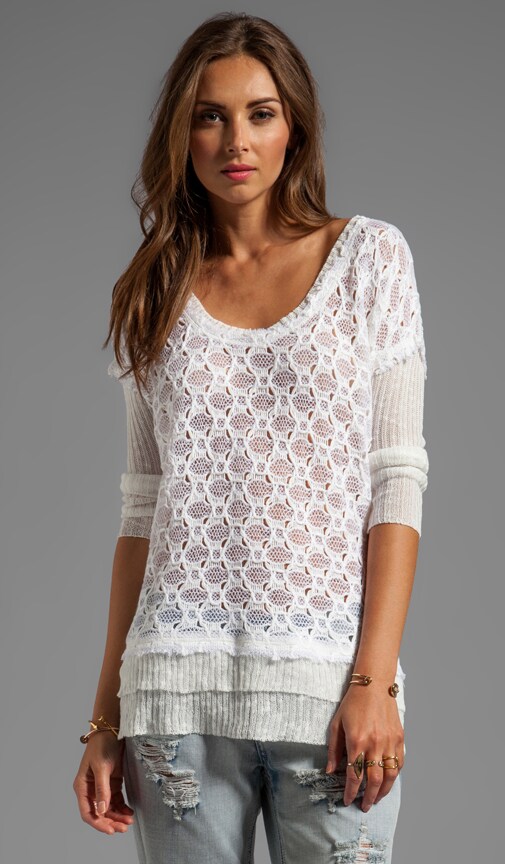 Boxy Textured Sweater