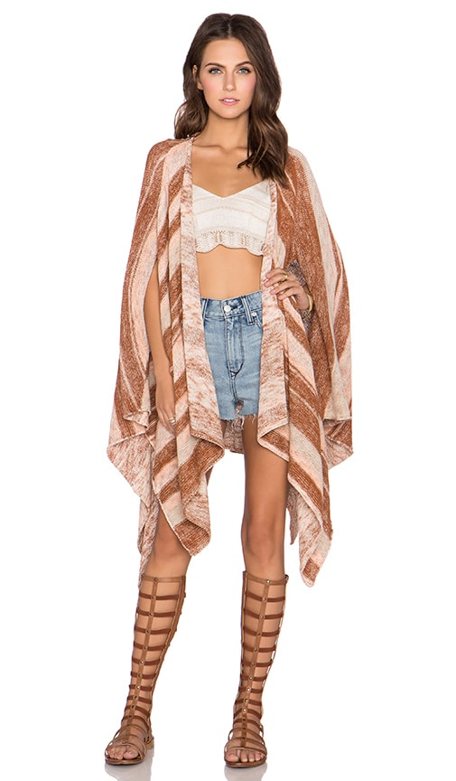 The Big Trail Poncho Cardi
