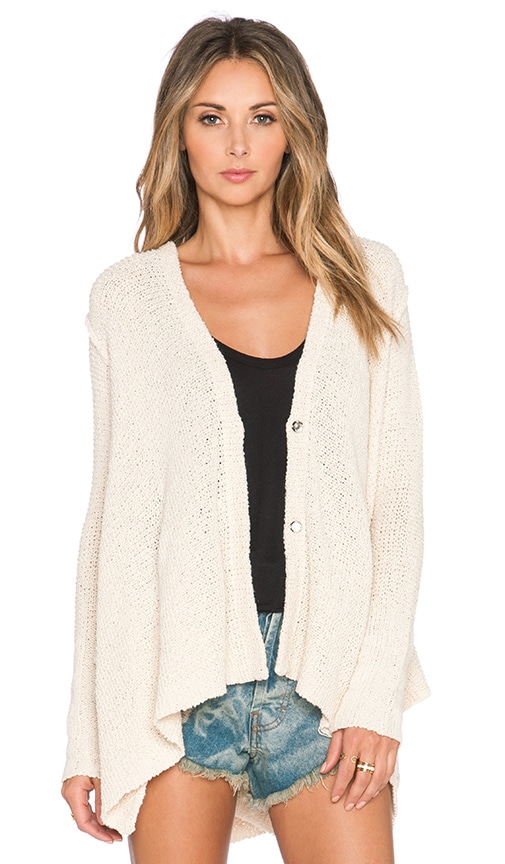 Shark Hem Cardigan