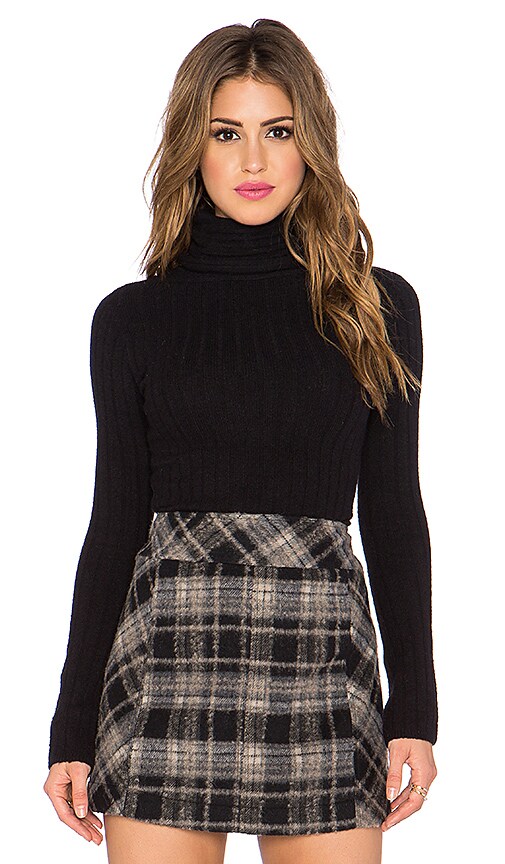 Skinny Skinny Mock Neck Sweater