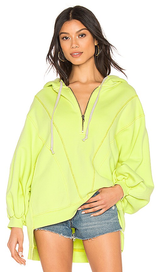 Free people high 2025 road hooded pullover