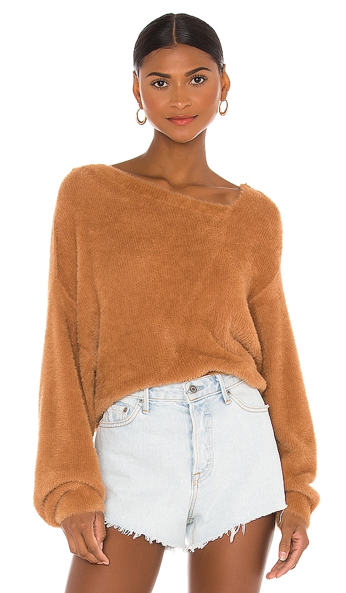 Free People Star Sign Pullover in Glistening Sands | REVOLVE