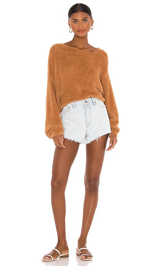 free people star sweatshirt