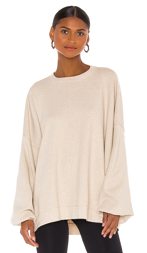 Free People Uptown Pullover in Swaying Birch | REVOLVE
