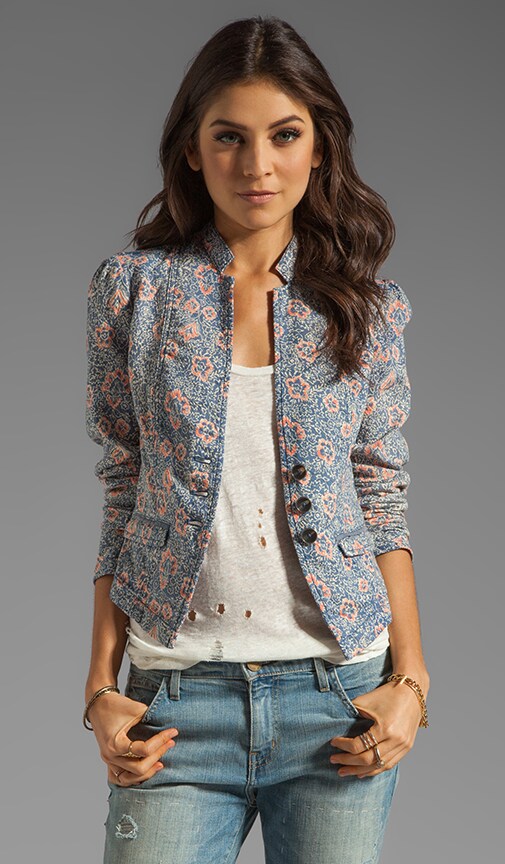 Printed Blazer