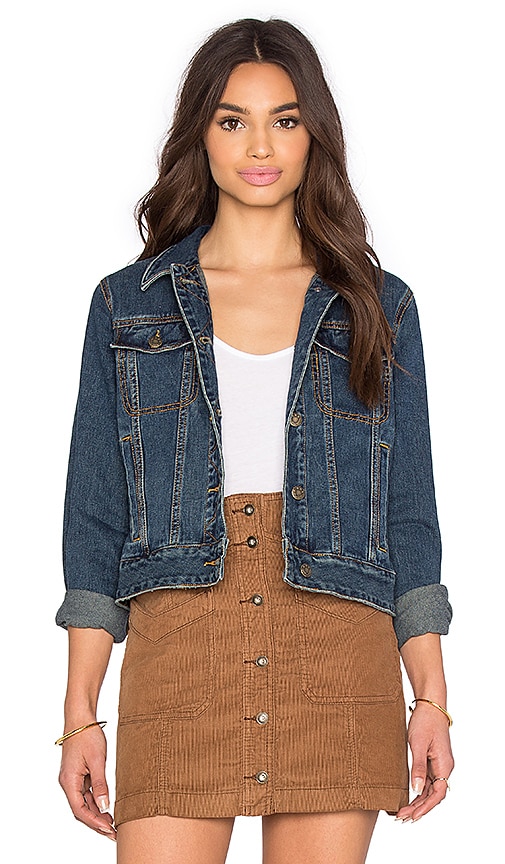 Fitted Denim Jacket