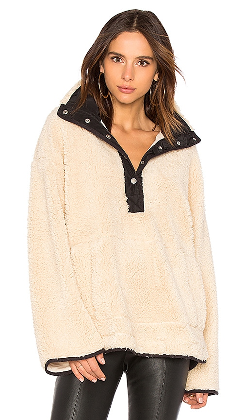 free people sherpa pullover