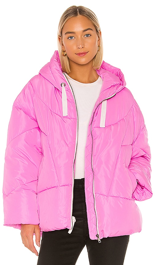 Free People Hailey Puffer in Pink | REVOLVE