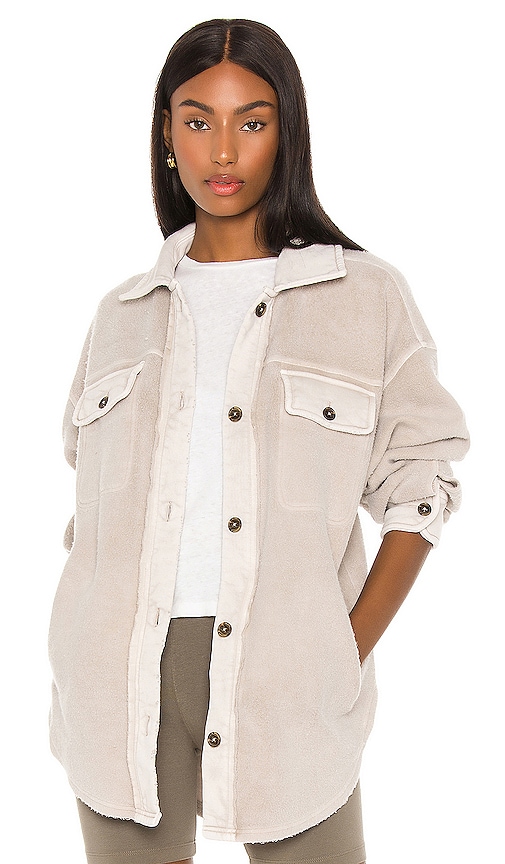 Free People Ruby Jacket In Stone Revolve