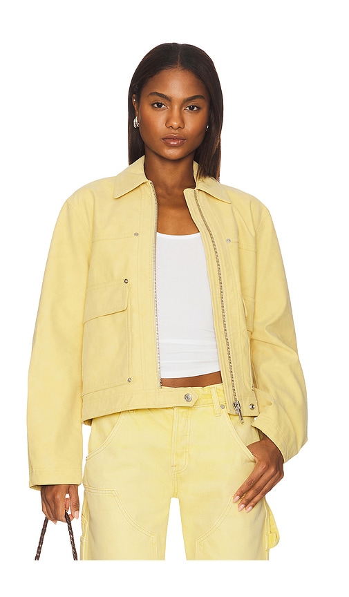 x REVOLVE Blair Jacket in Yellow. - size XL (also in L, M, S, XS)