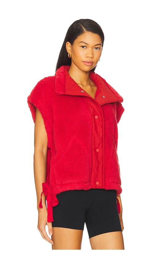 Free People X Fp Movement Scout It Out Vest In Red