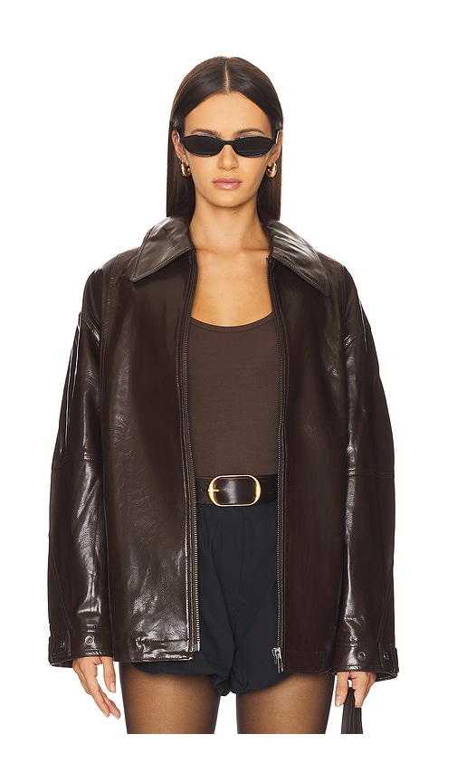 Free People Sloane Faux Leather Jacket