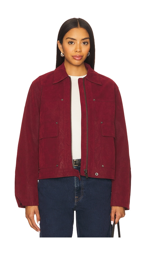 Free People x We The Free Blair Faux Suede Jacket In Dionysus