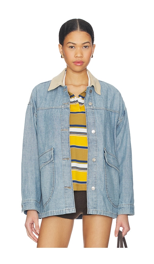 Free People BLOUSON EN JEAN WE THE FREE LEMON en Denim-Light Taille M Also en XS S L XL 165 €