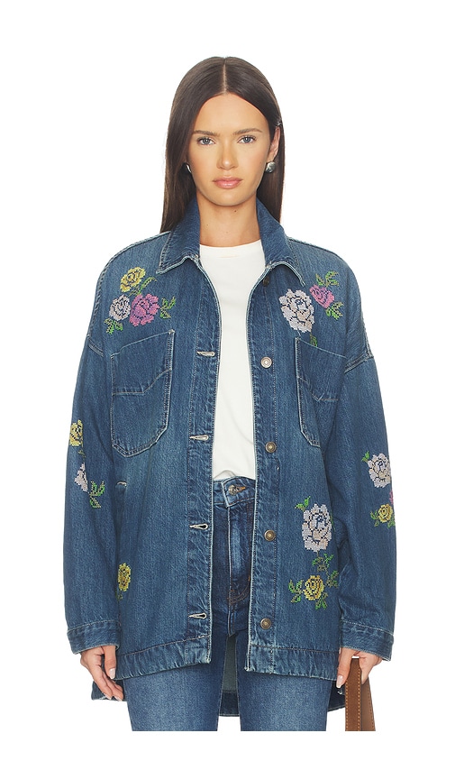 Free People x We The Free Madison City Embroidered Jacket