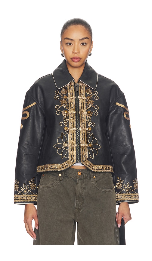 Free People Lana Leather Jacket | Thumbnail 2