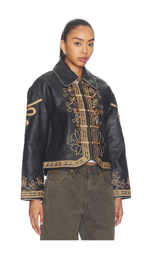 Free People Lana Leather Jacket | Thumbnail 3