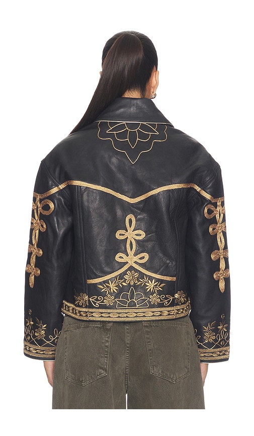 Free People Lana Leather Jacket | Thumbnail 4