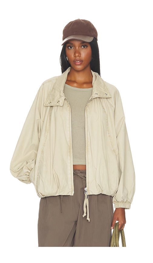 Free People BLOUSON CHELSEA en Cream Taille M Also en XS S L XL 185 €