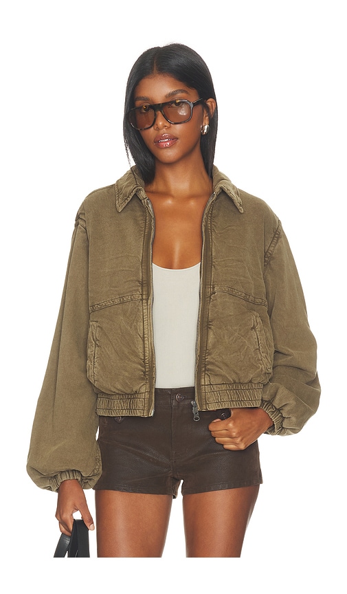 Free People BLOUSON DLAV BIRDIE en Green Taille XL Also en XS S M L 141 €
