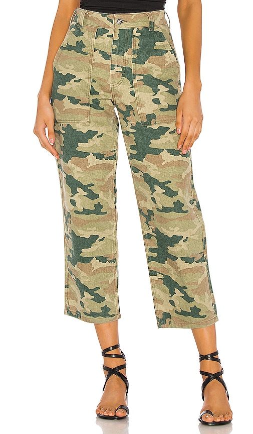 free people camo shorts