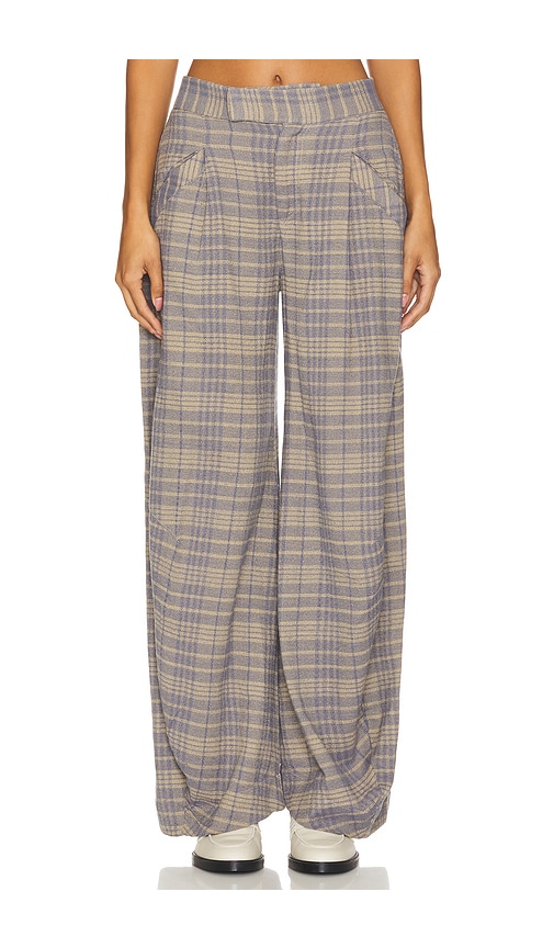 Shop Free People Tegan Barrel Trouser In 블루 그레이