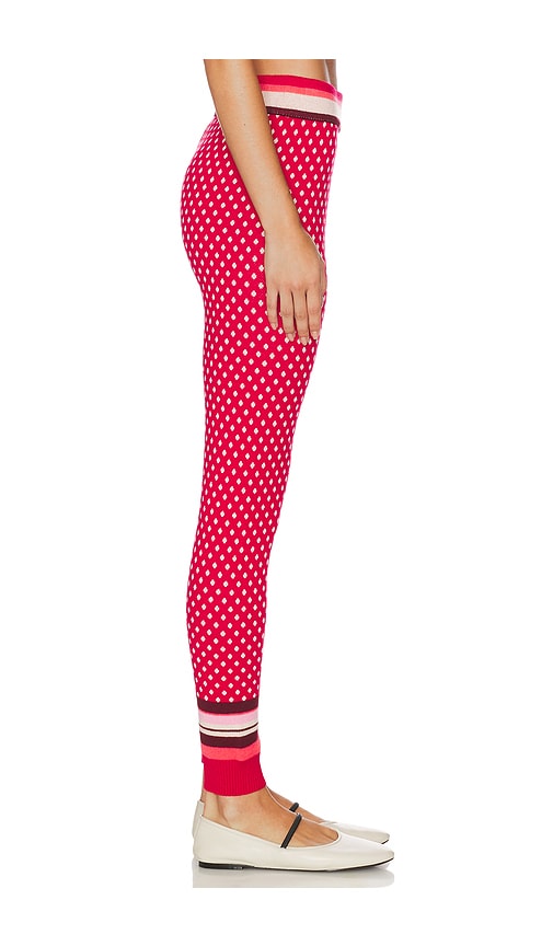  Free People X Intimately Falala Legging En Red Peppermint Dot En Color Rojo Talla M  (también En S, Xs). 