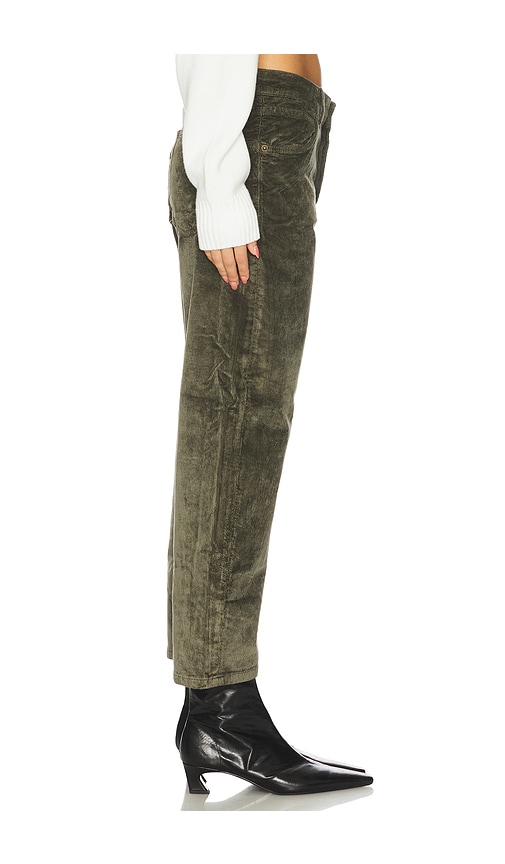  Free People X We The Free Deep Trance Cord Pant In Keepsake Clover In Olive. Size 26. Also In 27, 28. 