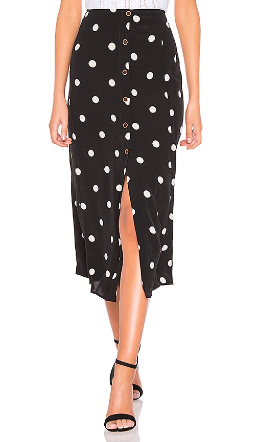 retro love midi skirt