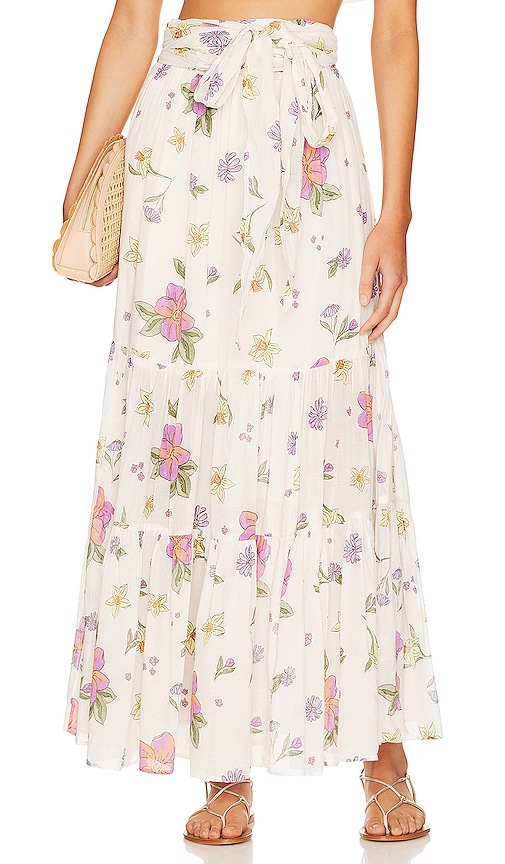 Free People Luna Convertible Maxi in Ivory Combo