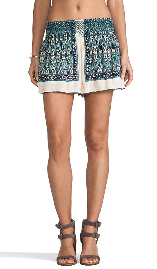 Smocked Waist Skort