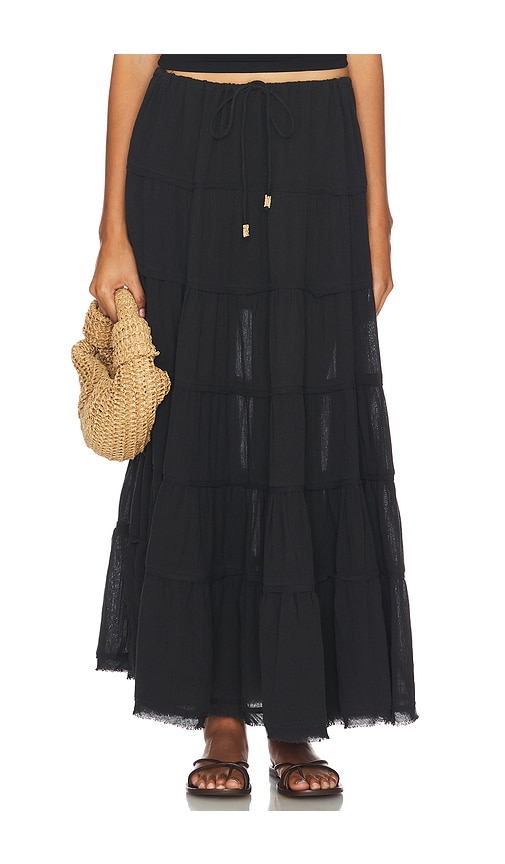 Free People x free-est Simply Smitten Maxi Skirt in Black
