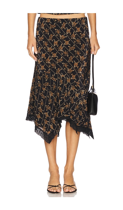 Bali Sweet Escape Skirt in Black. - size XL (also in L, M, S, XS)