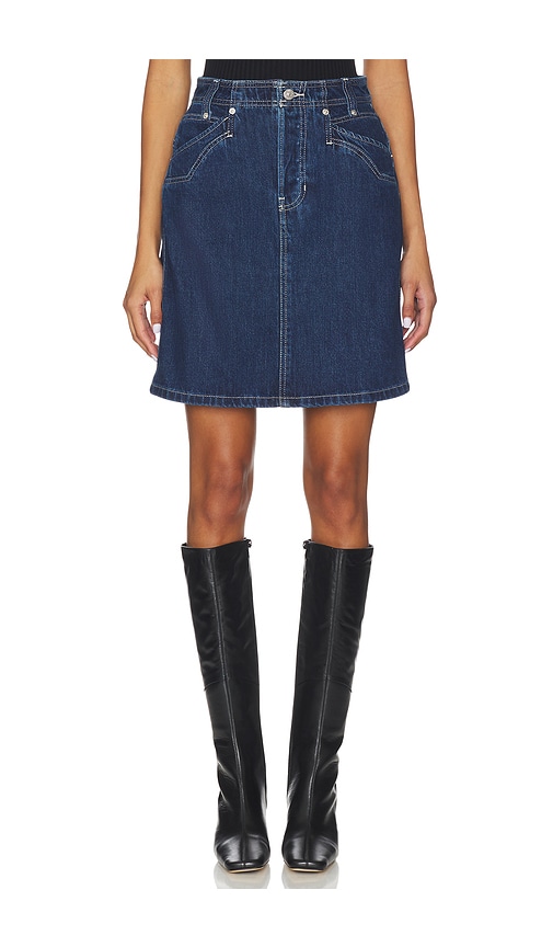 Free People X We The Free Suzy Denim Midi Skirt