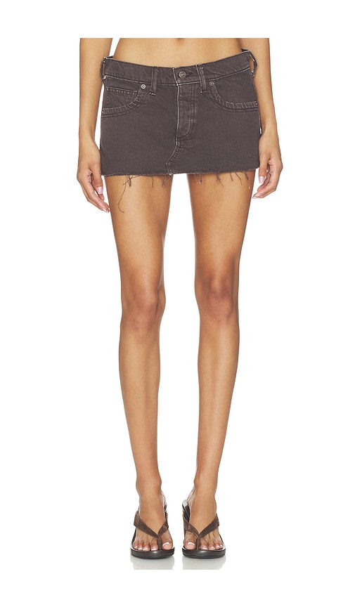 Free People JUPE COURTE LAINEY en Chocolate Taille 25 Also en 26 24 27 28 29 30 31 32 87 €