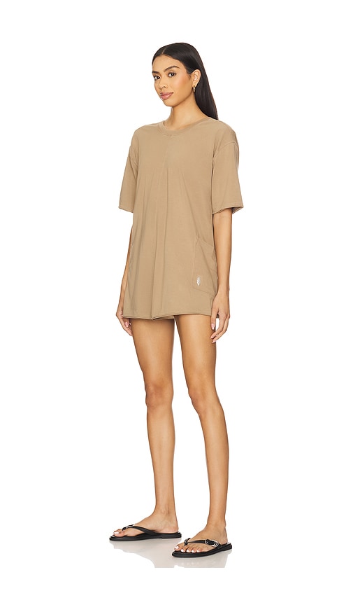 FREE PEOPLE X FP MOVEMENT HOT SHOT TEE ROMPER CODDY