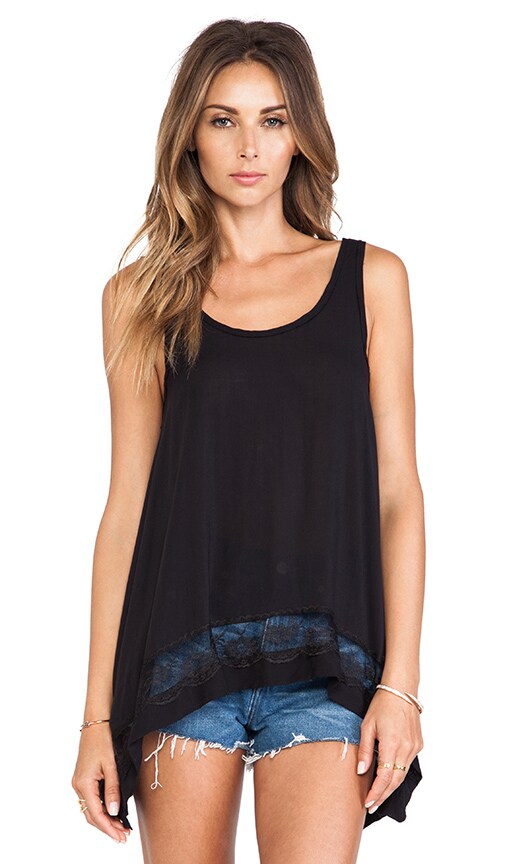 Outlined High Low Cami