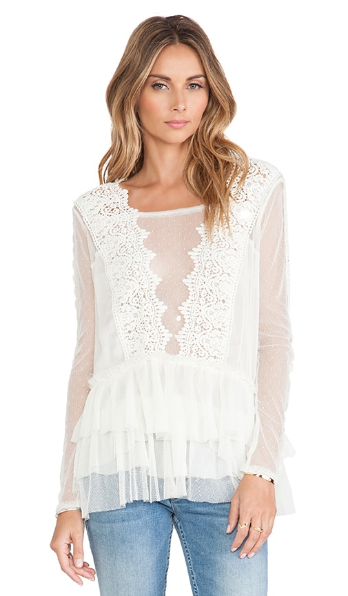 Midnight Memories Lace Top