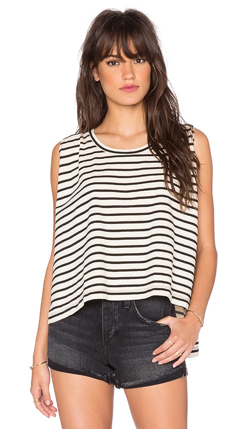 Madness Stripe Muscle Top