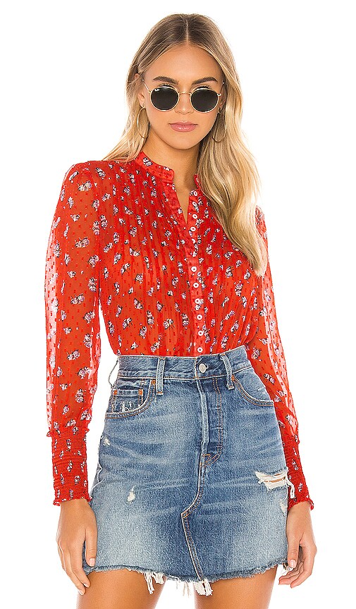 Flowers In December Blouse