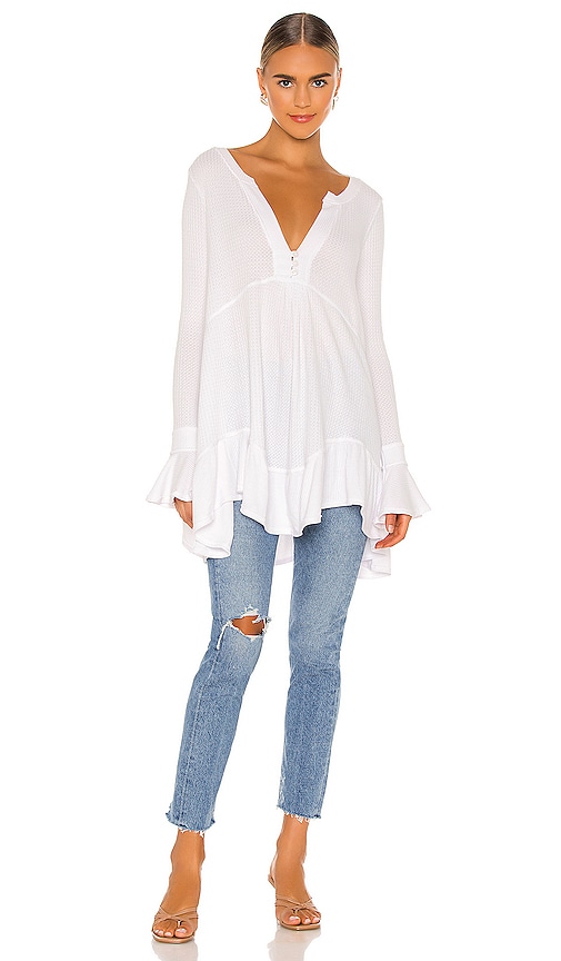Olivia Tunic In Painted White 