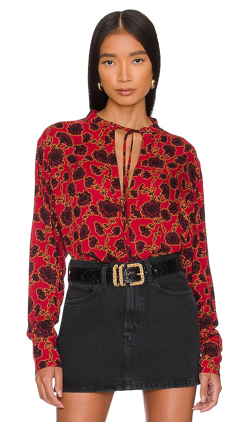 Free People Mia Tunic in Red