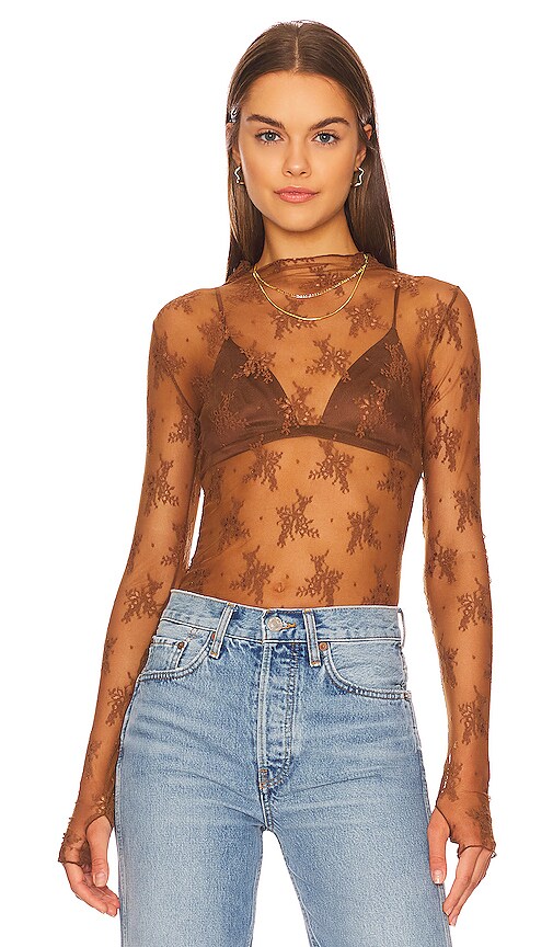 Free People Lady Lux Layering Top In Creek Bend