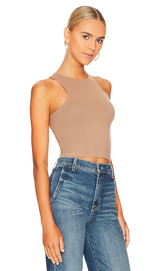 Shop Free People Clean Lines Cami In Taupe