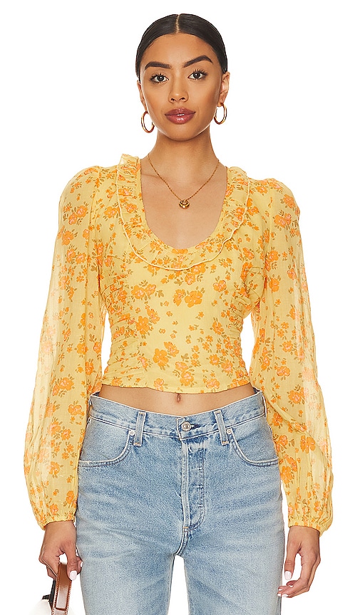 Shop Free People Another Life Top In Honey Combo